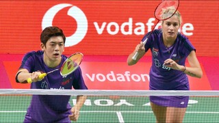 Lee Yong dae & Gabriela Stoeva vs Tang Chun man & Christinna Pedersen