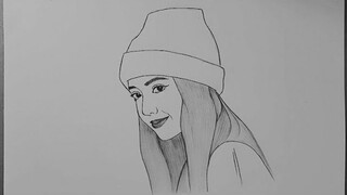 Menggambar Lissa BLACK PINK || Drawing Lissa Black Pink