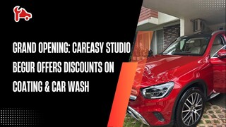 Grand Opening CarEasy Studio Begur Offers Discounts on Coating & Car Wash