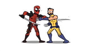 Deadpool melawan Wolverine melawan Galactus