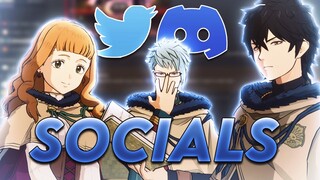 BLACK CLOVER MOBILE SOCIALS YOU SHOULD FOLLOW | Black Clover Mobile