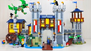 [Fish in Soul Water] LEGO 31120 Medieval Castle/3in1 Series 2021 Flagship Set รีวิวโหมดหลัก