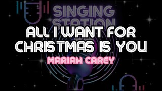 ALL I WANT FOR CHRISTMAS IS YOU - MARIAH CAREY | Karaoke Version