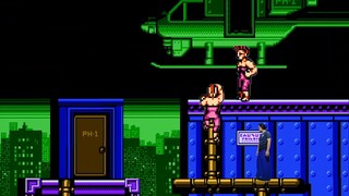 masuk dunia game bertarung di bawah helikopter | #doubledragon #gamepixel #pixel