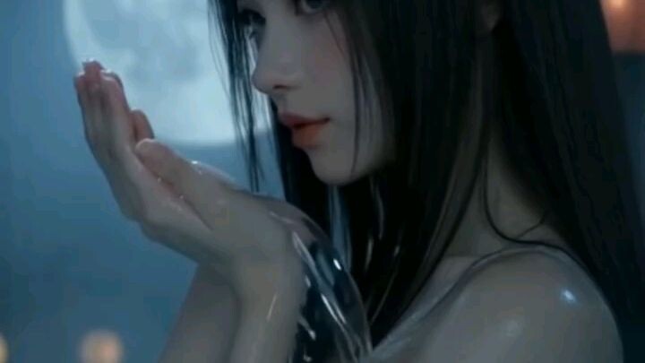 Yuan Yao · Wet Translucent Onsen Scene | Ancient Style Beauty