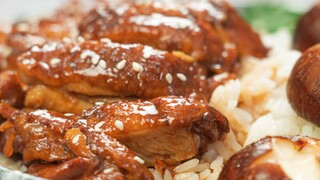 How to make a bowl of teriyaki chicken thigh rice for just 30 yuan?