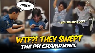 WTF?! 🤯 WHAT an UPSET! CAMBODIAN TEAM, CFU GAMING SWEPT LIQUID ECHO . . .