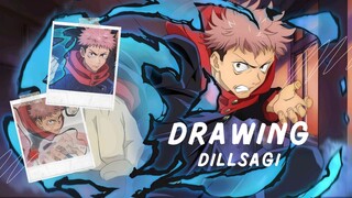 Seperti Apakah Domain Yuji Itadori? [Jujutsu Kaisen] Drawing DillSagi