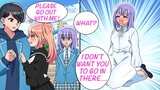 【Manga】My Sister Pretended To Be My Girlfriend In Front Of The Prettiest Girl And She Got Jealous.