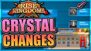 Crystal Quest Event & Tech Changes [More crystals for F2P & low spend] Rise of Kingdoms KvK