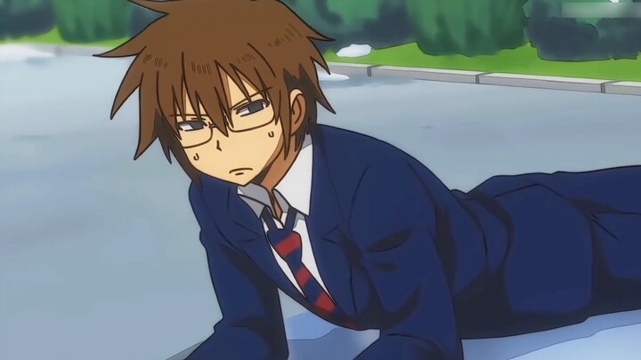 "It's good to be young, you can fall asleep as soon as you lie down"