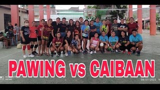 Pawing vs Caibaan Volleyball Game