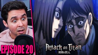 "WHAT IS ACTUALLY GOING ON??" Attack On Titan Season 4 Part 2 Episode 20 REACTION!