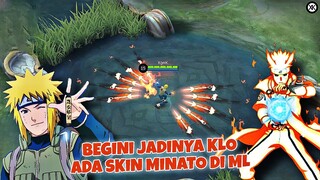 Begini Jadinya Kalau Ada Skin MINATO NAMIKAZE di Mobile Legend 😱