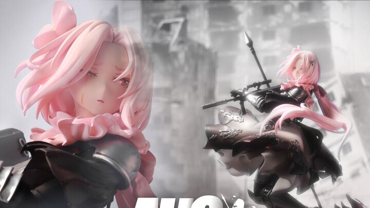 [GK Painting Display] AUG Funeral Array ver. | GIRLS' FRONTLINE Fan Figure Painting