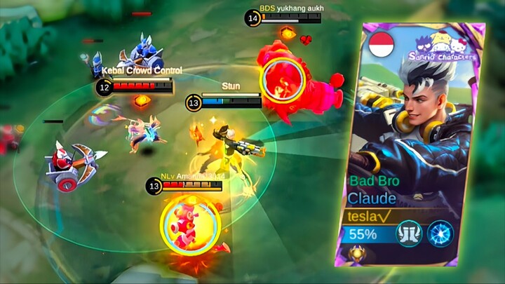 TAMAN BERMAIN CLAUDE INI MAH DI GANK HABIS-HABISAN