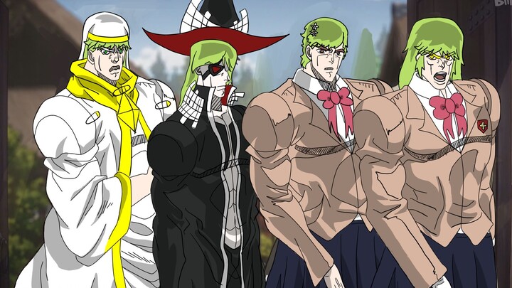 [Magic Forbidden/Super Cannon/JOJO] Magic Forbidden Deleted Clip: All members of the orthodox Anna-b