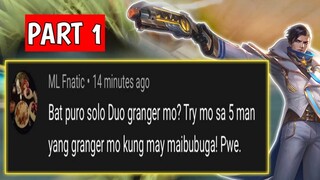 This Guy Said My Granger Can’t do Anything on 5 man Gameplay? | AkoBida with PLDT EXODUS | PART 1