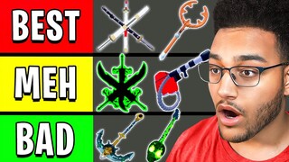 Ranking EVERY Weapon From Worst To Best in Blox Fruits
