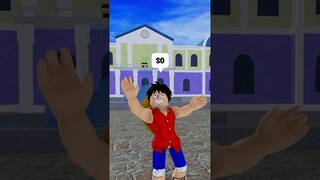 LUFFY'S TOP SECRET got REVEALED with TIME TRAVEL in Blox Fruits! #shorts