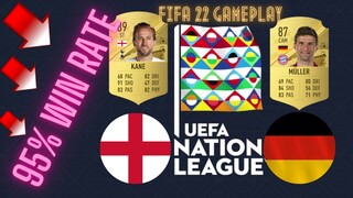 FIFA 22 - England vs Germany | Nations League 2022 Prediction #fifa22 #uefanationleague#ps5