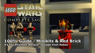 #3 The Phantom Menace - Escape From Naboo 100% Guide - LEGO Star Wars: The Complete Saga