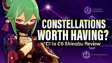 BEST Kuki Shinobu Constellations? C1 to C6 Comparison Showcase & Review | Genshin Impact 2.7