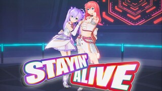 【现场蹦迪】全天下的博（D）爱（D）党们，一起来深夜蹦迪啊！《STAYIN' ALIVE》