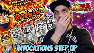 C'EST LA FOLIE 🔥 INVOCATIONS STEP UP LR GARANTI 2022 | DRAGON BALL Z DOKKAN BATTLE