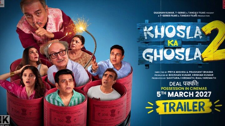 Khosla Ka Ghosla 2 - Trailer _ Anupam Kher, Boman Irani, Ravi Kishan, Divya Khos
