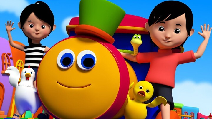 Дружба песни | песни для детей | дети музыка | 3D Nursery Rhymes | Bob The Train | Friendship Song