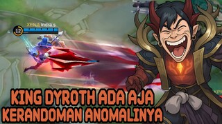 KING DYROTH DAN ALPHA SELALU JADI ANOMALI RANDOM 🤣 - MLBB EXE