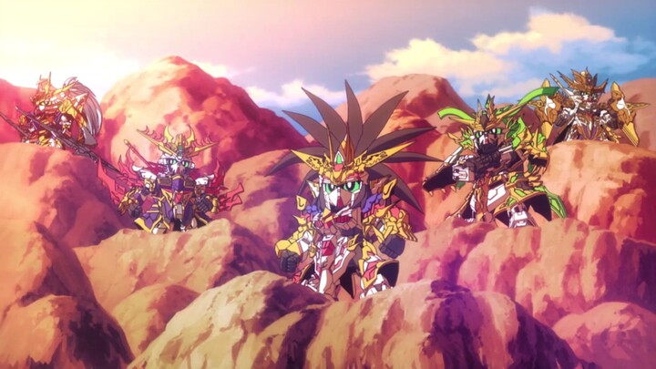 SD Gundam World Sangoku Souketsuden episode 1 sub Indo