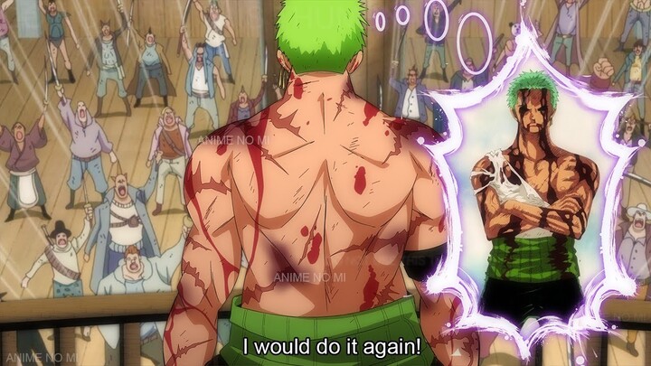 Zoro Reveals Why He Sacrificed Himself for Luffy in Thriller Bark - One Piece