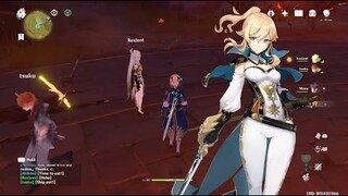 【原神 Genshin Impact】C7 Jean's passive skill