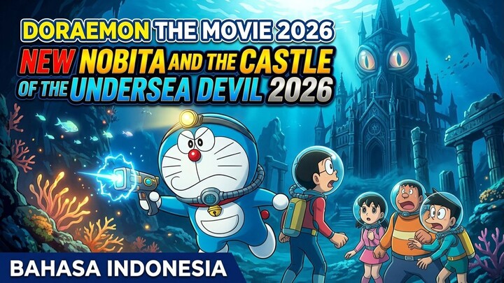 Doraemon the Movie New Nobita and the Castle of the Undersea Devil (2026) Subtitle Bahasa Indonesia
