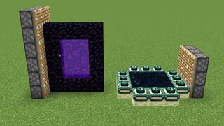 end portal + nether portal = ???