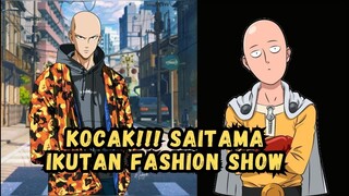 Kocak! Saitama ikut fashion Show #saitama #anime #onepunchman #opm #kingopm #genos