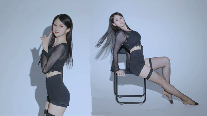 【ถุงเท้าเล็ก】เต้นบนเก้าอี้เข้าจังหวะสุดเจ๋ง【so high】