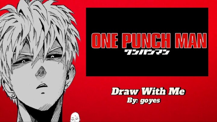 Cyborg tampan dari One Punch Man | Speed drawing Genos