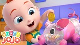JoJo的小豬存錢罐  | 兒歌 | 童謠 | 超級寶貝JoJo | Super JoJo