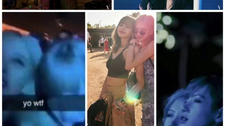 【Thịt ba chỉ】Khoảnh khắc ngọt ngào đỉnh cao của Lisa và Chae-yeong tại Coachella năm 2019: nụ hôn, s
