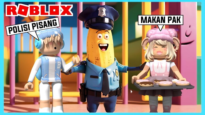 Aku Dan Adiku Dipenjara Polisi Pisang Di Roblox Brookhaven ft@Shasyaalala