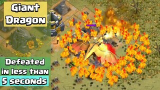 Giant Dragon Speedrun | Clash of Clans