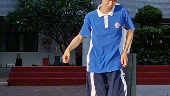 This is, in a sense, our street-dance club boys’ final dance—yeah, and we only rehearsed it for thir