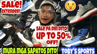 SALE extended | MURA MGA SAPATOS DITO!TOBY'S SPORTS GREENHILLS