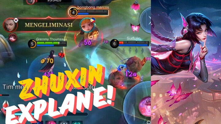 HERO BARU YG OP PARAH! zhuxin mobile legends gameplay