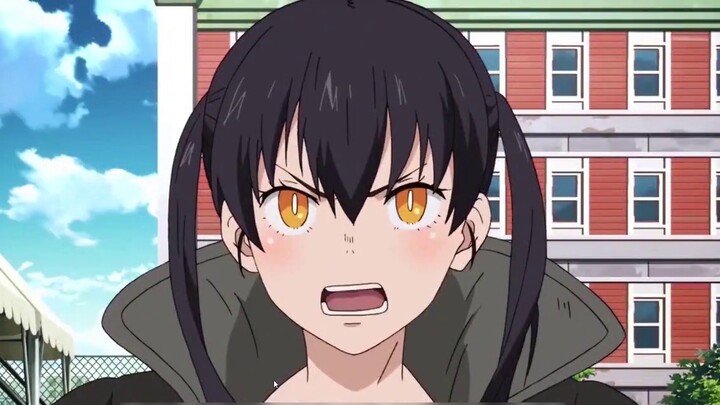 The heroine is really good at eating tofu