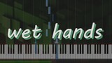 [Music]Piano playing of <Wet hands>|Minecraft