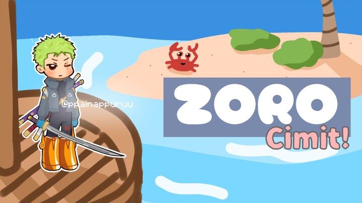 HUSBU SIAPA INII!1!1! 😱😱 Zoro tapi imut! || Speed draw